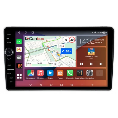 Штатная магнитола Canbox H-Line 7843-9-263 для Hyundai Grandeur 4 2005-2011 на Android 10 (4G-SIM, 4/64, DSP, QLed)