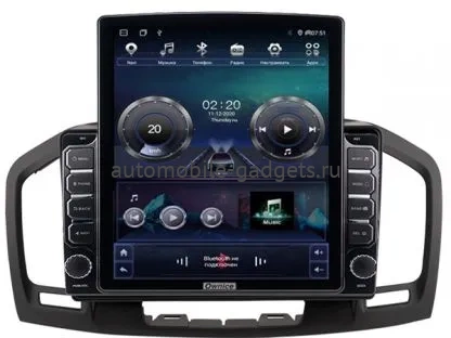 Carmedia OL-9267-12-D ("Тесла-стиль") магнитола для Buick Regal, Opel Insignia 2008-2013 на Android 10 с 4Гб и DSP