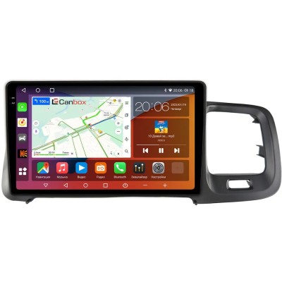 Штатная магнитола Volvo V60, S60 2 (2010-2018) Canbox EVO 2K 5833-9-748 на Android 14 (4G-SIM, 16/512, DSP, QLed, AI, 360)