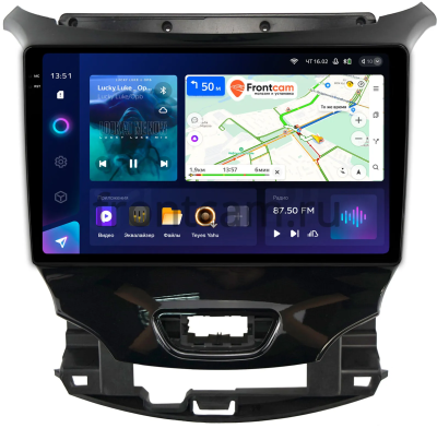 Штатное головное устройство Teyes CC3 2K 360 6/128 9.5 дюймов RM-9-2113 для Chevrolet Cruze 2 2015-2019 на Android 10 (4G-SIM, DSP, QLed)