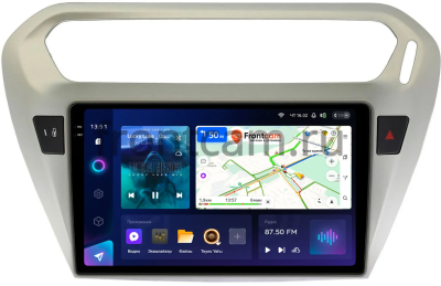 Штатное головное устройство Citroen C-Elysee 2012-2024 Teyes CC3 2K 360 6/128 9.5 дюймов RM-9118 на Android 10 (4G-SIM, DSP, QLed)