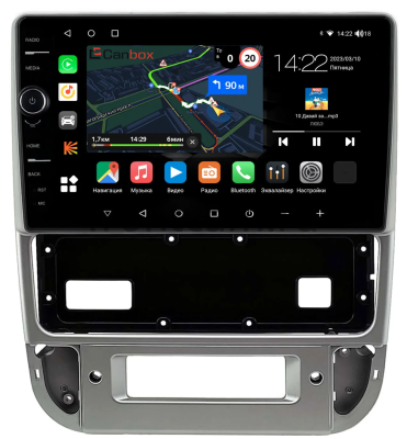 Штатная магнитола Peugeot 406 1999-2005 (серебряная) Canbox M-Line 7841-9-0039 Android 10 (4G-SIM, 4/64, DSP, QLed)