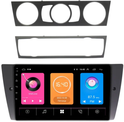 Штатная магнитола BMW 3 (E90, E91, E92, E93) 2004-2013, 1 (E81, E82) 2004-2014 OEM RK9-9111 Android 10 (CarPlay, AHD, 1/32)
