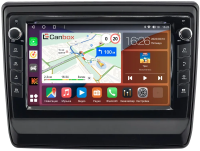 Штатная магнитола Isuzu D-Max 3, MU-X 2 2019-2024 (матовая, Тип 2) Canbox H-Line 7823-9-0160 Android 10 (4G-SIM, 4/64, DSP, IPS) С крутилками
