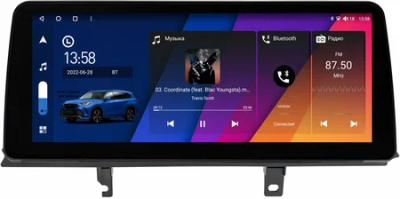 BMW 3 (F30, F31, F34, F35, F80), 4 (F32, F33, F36, F84) 2013-2020 12.3 дюйма Canbox M-Line 7811-3013 на Android 10 (4G-SIM, 2/32, DSP, QLed) BMW Style