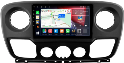 Штатная магнитола Canbox H-Line 3799-10-1361 для Renault Master 2010-2019 на Android 10 (4G-SIM, 4/64, DSP, QLed)