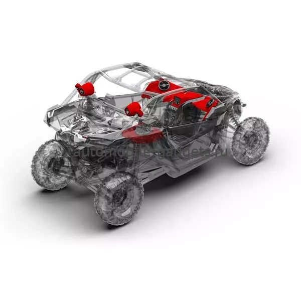 Rockford Fosgate на BRP X3 (stage4) Штатная акустическая система