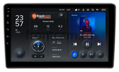 Штатное головное устройство Teyes X1 4G 2/32 10 дюймов RM-10-524 для Daihatsu Rocky (A200) 2019-2024 (для замены ма-лы 200*100, Тип 2) на Android 10 (4G-SIM, DSP)