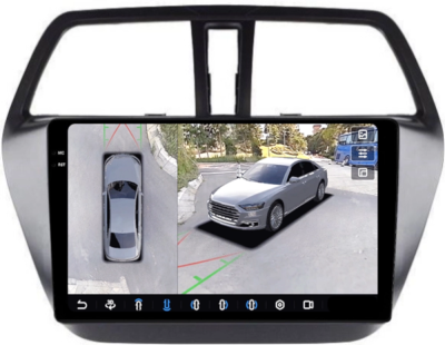 FarCar S500 BX337M 360 штатная магнитола для Suzuki SX4 2013+, SX4 S-Cross 2013+ на Android 14 c 6Gb, DSP, 4G