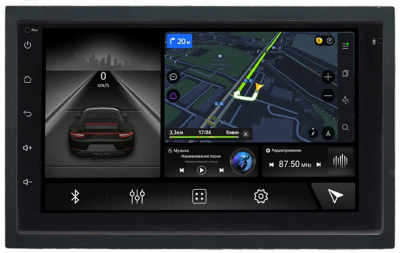 Магнитола в штатное место 2 din Ford Galaxy 2000-2006 Canbox L-Line 4476-RP-11-102-460 на Android 10 (4G-SIM, 3/32, TS18, DSP, QLed)