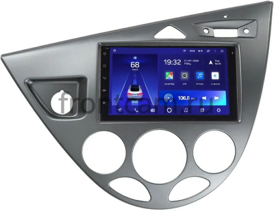 Магнитола в штатное место 2 din Ford Focus 1998-2005 (серебро) Canbox 1.5/32 на Android 10 (RS7-RP-11-549-239) (IPS, DSP, CarPlay)