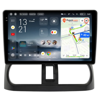 Штатное головное устройство Teyes CC4 Pro 2K 12/256 10.36 дюймов RM-10-2377 для Nissan Sunny (B15) 1998-2004 на Android 13 (4G-SIM, DSP, QLed, AI)