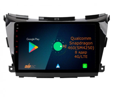 Штатная магнитола Airoc AQ-1206 для Nissan Murano 3, Z52