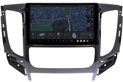 Carmedia OL-9567-2-MKD-9509-2K-12512-D7 Штатная магнитола для Mitsubishi L200 5 2015-2019 (климат), Pajero Sport 3 2016-2023 (МКПП), FIAT Fullback на Android 13 c 12GB, DSP, 4G