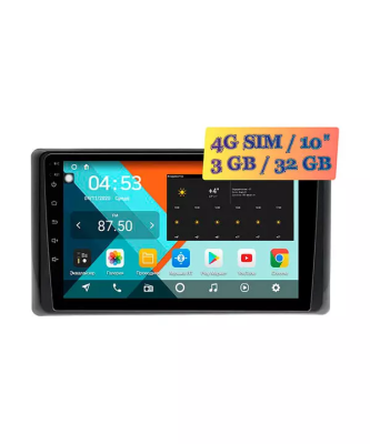 Wide Media KS1289QR-3/32 Штатная магнитола для Toyota Raize 2019+, Daihatsu Rocky 2019+  на Android 10 c 3GB, DSP, 4G