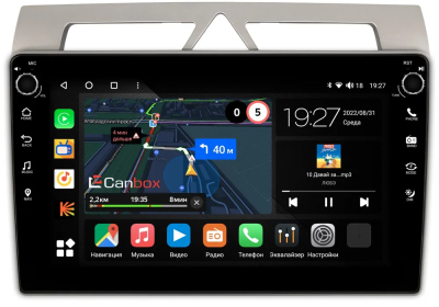 Штатная магнитола Kia Picanto 2007-2011 Canbox M-Line 7801-9-572 на Android 10 (4G-SIM, 2/32, DSP, IPS) С крутилками