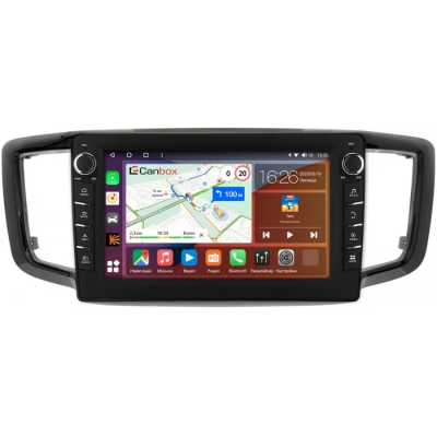 Штатная магнитола Canbox H-Line 7836-10-1100 для Honda Odyssey 5 2017-2020 на Android 10 (4G-SIM, 4/32, DSP, QLed) С крутилками
