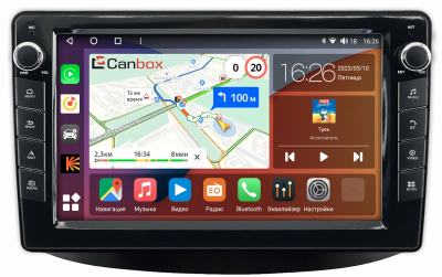 Штатная магнитола Toyota Estima, Previa (XR10, XR20) 1990-2000 Canbox H-Line 7822-9-2622 на Android 10 (4G-SIM, 4/32, DSP, IPS) С крутилками