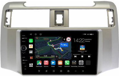 Toyota 4Runner 5 2009-2024 Canbox M-Line 7840-9380 на Android 10 (4G-SIM, 2/32, DSP, QLed)