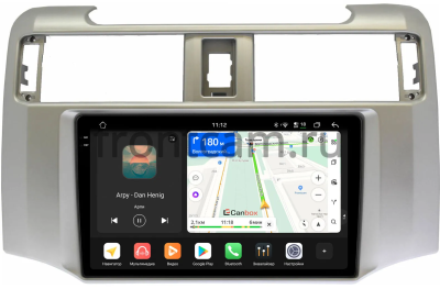 Штатная магнитола Canbox PRO-Line 2K 4254-9380 для Toyota 4Runner 5 2009-2024 на Android 13 (4G-SIM, 12/256, DSP, QLed)