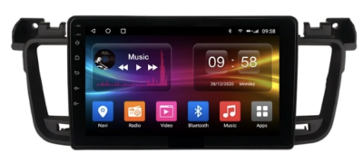 Carmedia OL-9142-I штатная магнитола для Peugeot 508 2011-2018 на Android 10 c 2GB, DSP, 4G