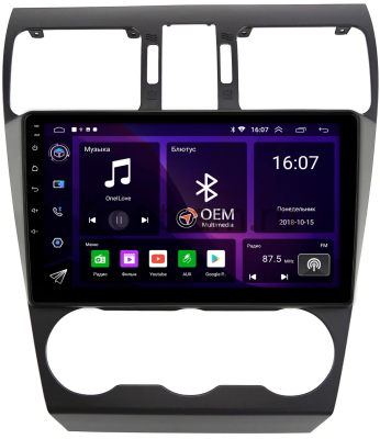 Штатная магнитола Subaru Forester 4 2015-2018, XV, Crosstrek 2015-2017, WRX 2016-2021 Canbox RS9-9036 1.5/32 Android 10 (IPS, DSP, CarPlay)