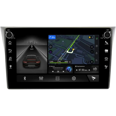 Штатная магнитола Subaru Impreza 2, Impreza WRX 2, STi 2000-2007 Canbox H-Line 7804-9381 на Android 10 (4G-SIM, 6/128, DSP, IPS) С крутилками