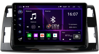 Штатная магнитола Toyota Estima 3 2006-2016, Previa 3 (XR50) 2006-2019 (глянцевая, правый руль) Canbox RS10-374 1.5/32 на Android 10 (IPS, DSP, CarPlay)