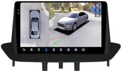 FarCar S500 BX145M 360 штатная магнитола для Renault Fluence, Megane 3 2008-2017 на Android 14 c 6GB, DSP, 4G