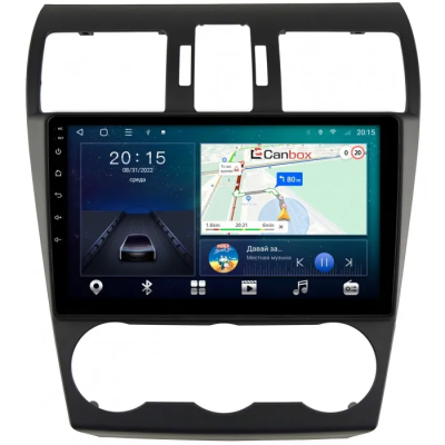 Штатная магнитола Subaru Forester 4 2012-2015, Impreza 4, XV 2011-2016, WRX 2014-2017 Canbox L-Line 4296-9-1518 на Android 10 (4G-SIM, 6/128, TS18, DSP, QLed)