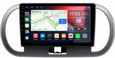 Штатная магнитола Canbox L-Line 4169-9-1730 для Nissan Moco 2 2006-2011 (темно-серая) на Android 10 (4G-SIM, 2/32, TS18, DSP, QLed)