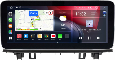 BMW X1 (F48) 2015-2023 12.3 дюйма Canbox GT1232-0014 на Android 10 (CarPlay, 2/32, DSP, QLed) Mercedes Style