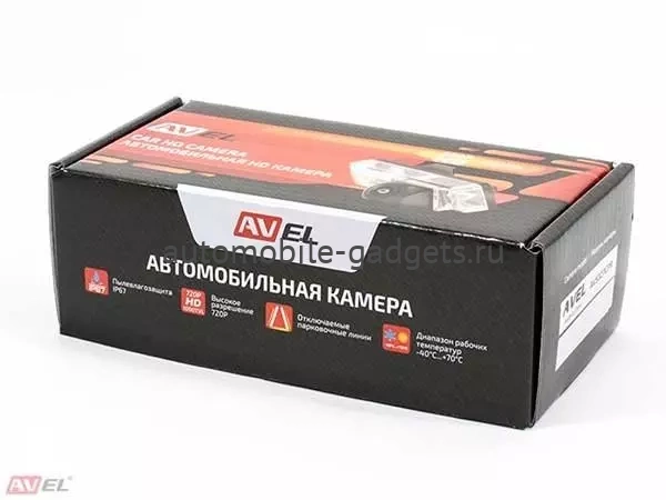 Штатная HD камера заднего вида AVS327CPR (#207) для автомобилей Toyota Camry 2017+