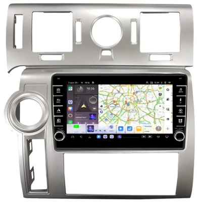 Kuberg EW-9298-OL-9015-RP (крутилки) Штатная магнитола для Hummer H2 2007-2009 на Android 13 c 4GB, DSP, 4G