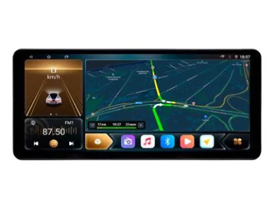 Штатная магнитола BMW 3 серия E90 (2005-2009), 5 серия E60 (2004-2009) CCC 12.3 дюйма Carmedia OL-3033-1D-1053-Q на Android 12 (4G-SIM, 6/128, DSP, QLed) Audi Style