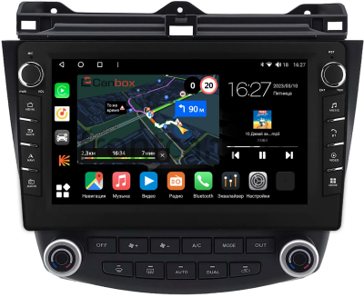 Штатная магнитола BYD F6 2007-2012 Canbox M-Line 7835-10-2187 на Android 10 (4G-SIM, 2/32, DSP, QLed) С крутилками