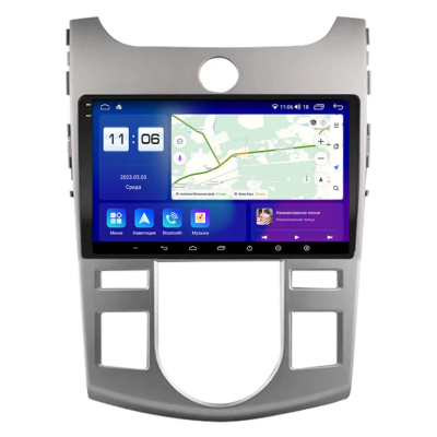 Магнитола для Kia Cerato Forte 2007-2013 с кондиционером Parafar на Андроид 13.0 PF279-ACRN2K