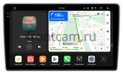 Штатная магнитола Hyundai Porter 2009-2012 Canbox PRO-Line 2K 4254-9-0245 на Android 13 (4G-SIM, 12/256, DSP, QLed)