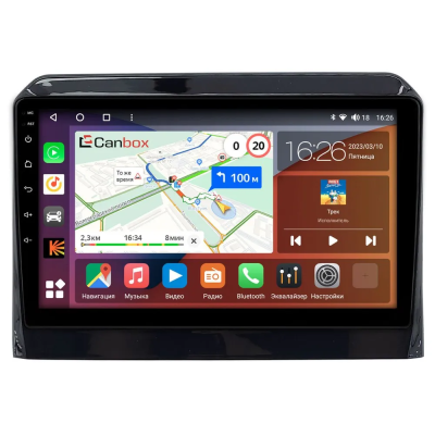 Штатная магнитола Canbox Logic-i3 5737-9-2106 для Suzuki Xbee 2017-2024 (глянцевая) на Android 11 (4G-SIM, 6/128, DSP, 360, QLed)