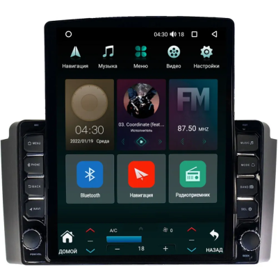 Штатная магнитола SsangYong Rexton 2001-2008 Canbox PRO-Line 7885-9-SY020N на Android 13 (4G-SIM, 4/64, DSP, QLed, Tesla)