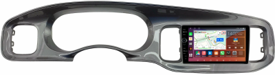 Штатная магнитола Canbox H-Line 7844-9-2200 для Dodge Charger 7 2010-2014 (глянцевая, серая) на Android 10 (4G-SIM, 6/128, DSP, QLed)