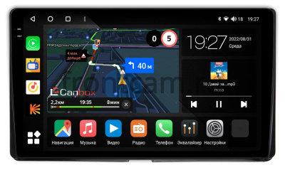Штатная магнитола Canbox M-Line 2K 4179-9-1428 для Toyota Sienna 3 2014-2020 на Android 10 (4G-SIM, 4/64, DSP, QLed)