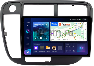 Штатное головное устройство Honda Civic 6 1995-2000 (без климата, левый руль) Teyes CC3 2K 360 6/128 9.5 дюймов RM-9-0178 на Android 10 (4G-SIM, DSP, QLed)