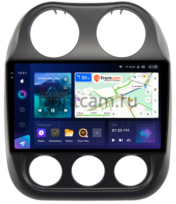 Штатное головное устройство Jeep Compass, Liberty (Patriot) 2009-2016 Teyes CC3 2K 360 6/128 10.36 дюймов RM-10-810 на Android 10 (4G-SIM, DSP, QLed)