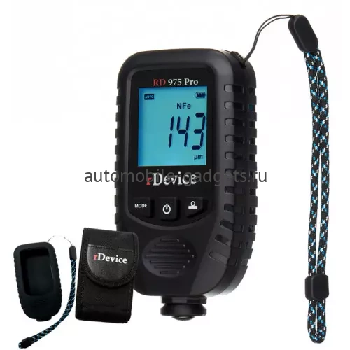 rDevice RD-975 PRO FN + Zinc профессиональный толщиномер c датчиком оцинковки и самокалибровкой