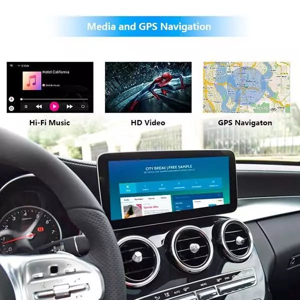 Carmedia AS-CP91 Навигационный блок для BMW 2017+ (со штатным CarPlay) на Android 9.0 2/32ГБ