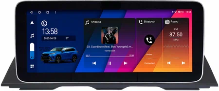 BMW 5 (F10, F11) 2009-2017 12.3 дюйма Canbox M-Line 7712-0012 на Android 10 (4G-SIM, 2/32, DSP, QLed) Mercedes Style