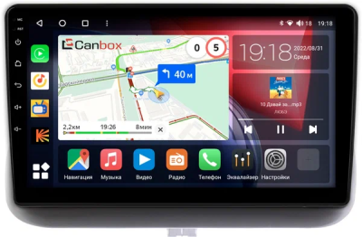 Штатная магнитола Toyota Carib (1995-1999) Canbox H-Line 4197-9326 на Android 10 (4G-SIM, 8/128, DSP, QLed)