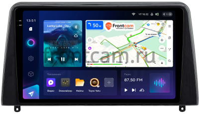 Штатное головное устройство Kia Forte (China) 2017-2022 (глянцевая) Teyes CC3 2K 360 6/128 9.5 дюймов RM-9-0940 на Android 10 (4G-SIM, DSP, QLed)