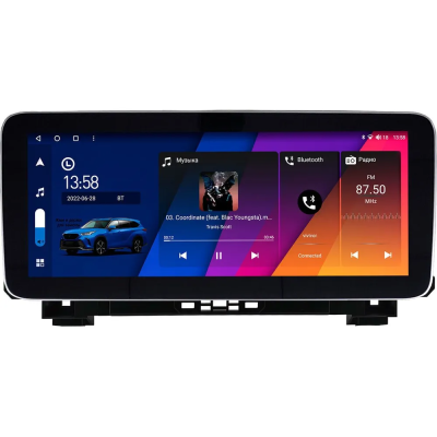 Штатная магнитола Audi Q5 (FY) 2017-2024 12.3 дюйма Canbox GTR1232-0226 на Android 10 (CarPlay, 4/64, DSP, QLed) Mercedes Style